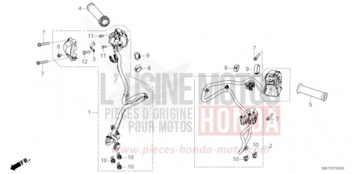 HANDLE SWITCH ADV750S de 2025